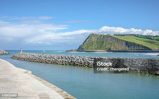 Zumaia Spain Stock Photo - Download Image Now - Beach, Building Exterior, Day