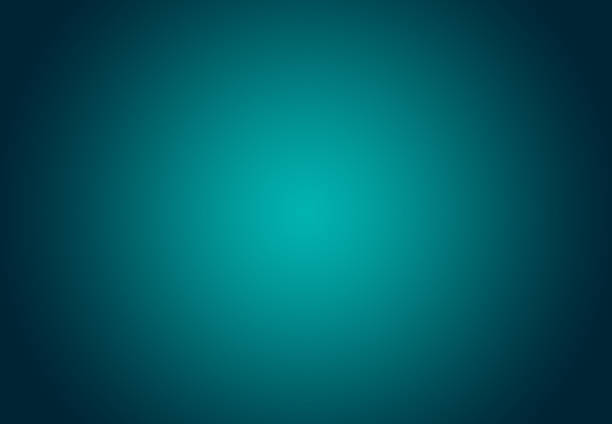 istock Smooth Turquoise with Black vignette Studio well use as backgrou 478922034