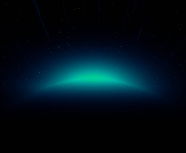 istock Dark blue galaxy space with stars well use as astronomy 478922754