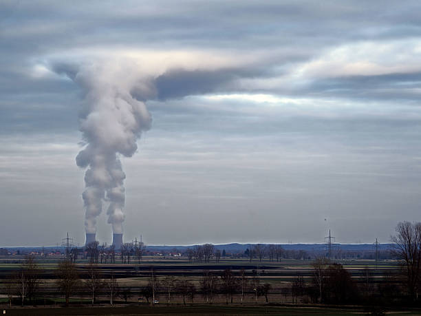 istock Steam and clouds above nuclear power station 478923510