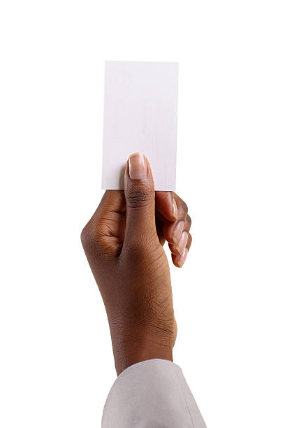 istock african woman holding blank paper 478929448