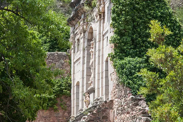 Ruins of Scala Dei (or Scaladei), a medieval monastery or charterhouse (Carthusian monastery), Catalonia, Spain