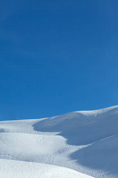 istock Winter landscape with snow and blue sky 478931009