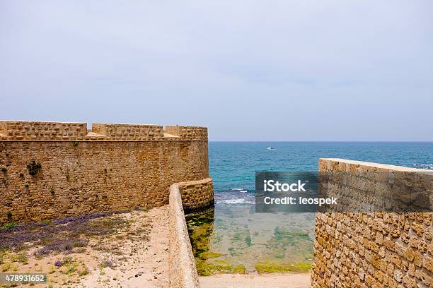 Old Paredes De 16 Hectáreas4 Acres Israel Foto de stock y más banco de imágenes de 2015 - 2015, Acco, Aire libre