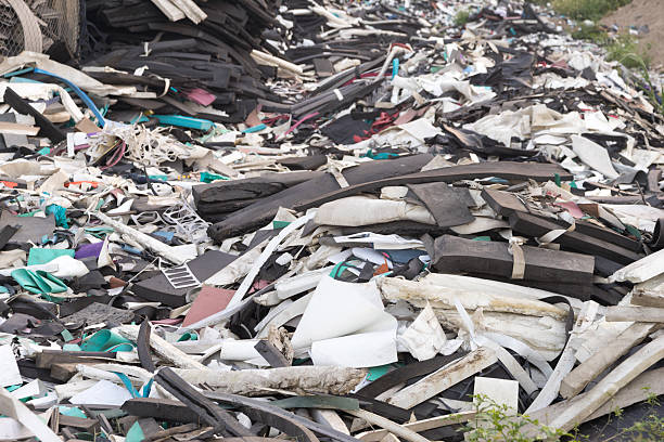 istock foam unused Were left piled on the ground. For recycling 478931870
