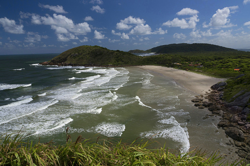 Beach in Ilha do Mel, Paranaguá, Brazil.