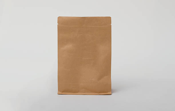 istock Paper bag isolated on white background. 478935464