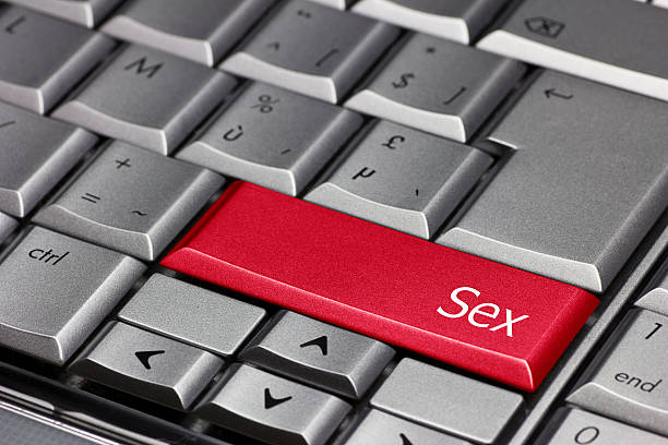 Computer Key - Sex stock photo