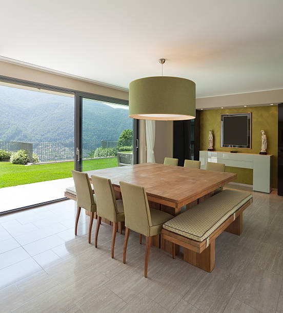 istock apartment furnished, dining table 478941452