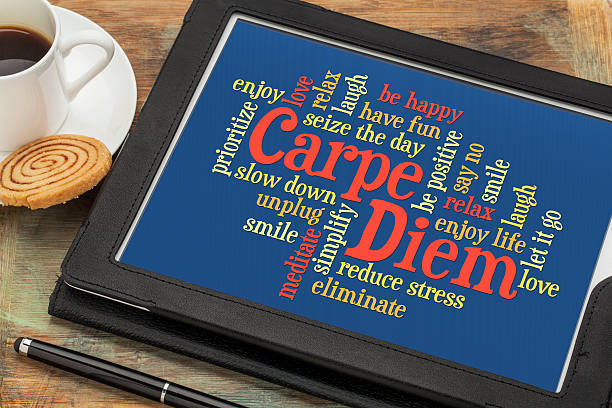 istock Carpe DIem and positivity word cloud 478941579