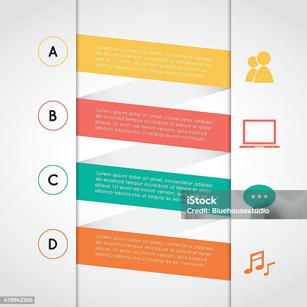 Rectangle Infographic Template Stock Illustration - Download Image Now ...
