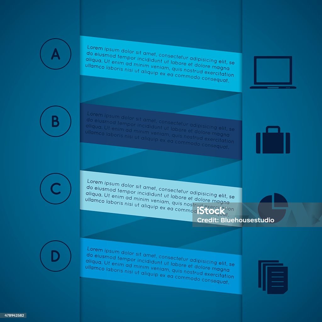 Rectangle Infographic Rectangle Infographic Template Stock Illustration - Download Image Now ...