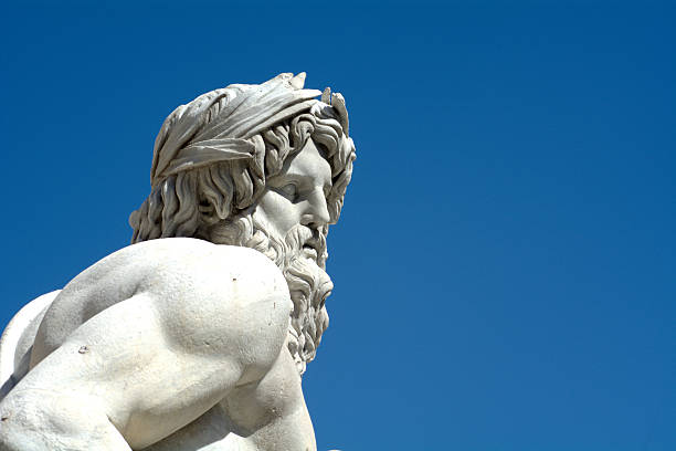 istock Rome, the statue of Navona square. 478945436