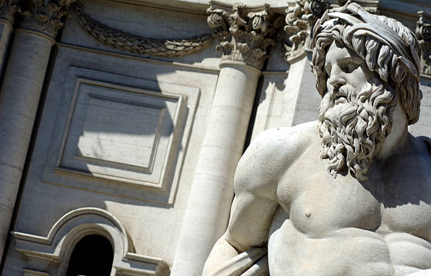 istock Rome and the statue in Navona Square 478945444