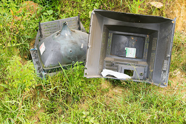 istock The remains damaged television broken 478945488