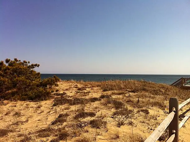 Cape Cod Ocean in the Fall