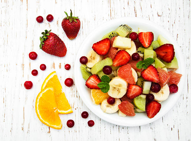 istock Salad with fresh fruits 478958824