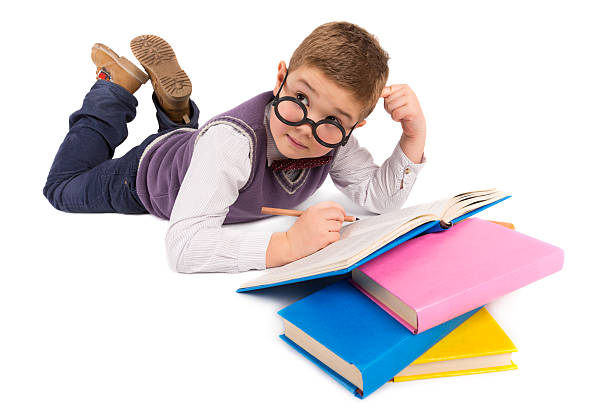 istock Boy with books for an education 478965201