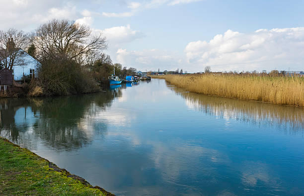 istock River Hull on a bright winter's day, Beverley, Yorkshire, UK. 478966629