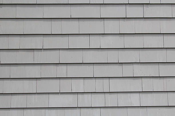 istock Wood gray  building siding - Background 478966940