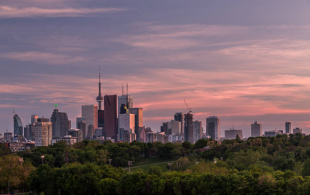 istock Downtown Toronto and a Colorful Sunset 478982016