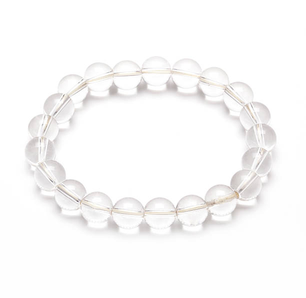 браслет с кристаллами - jewelry bracelet bead crystal стоковые фото и изображения