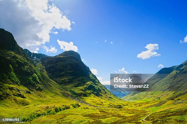 Glencoe Paisaje De Montaña En Lochaber Escoceses Higlands Scotl Foto de stock y más banco de imágenes de Escocia
