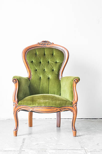 istock Green Vintage chair 478988212