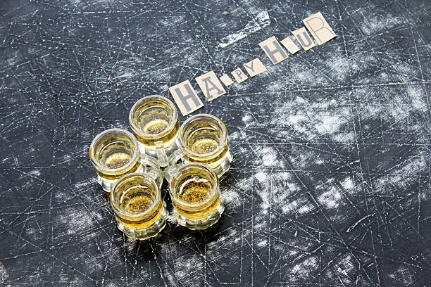 istock Glasses of light beer - happy hour 478988484