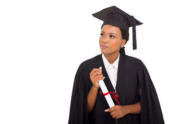 istock thoughtful african female graduate 478988890