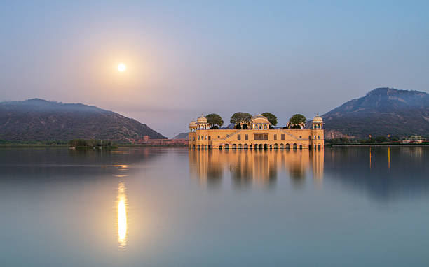 Jal Mahal water palace India,tranquility,palace,lake udaipur stock pictures, royalty-free photos & images