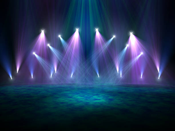 istock Spotlights on stage or nightclub 478991833