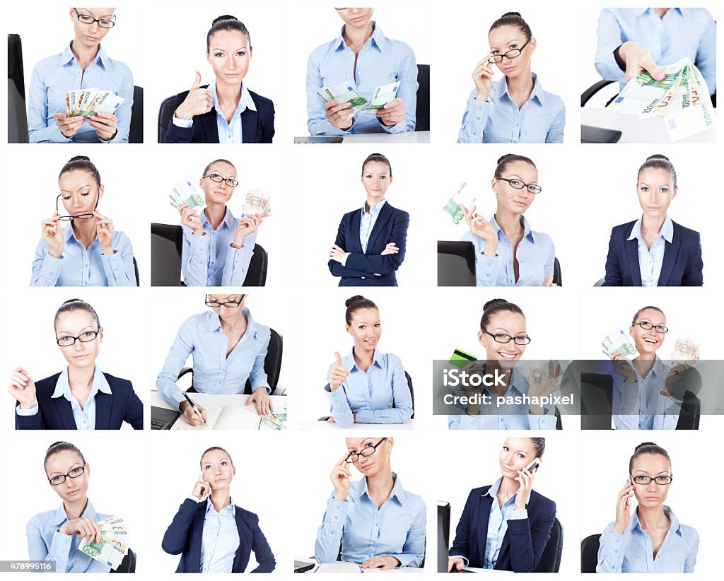 Business-collage - Lizenzfrei 2015 Stock-Foto