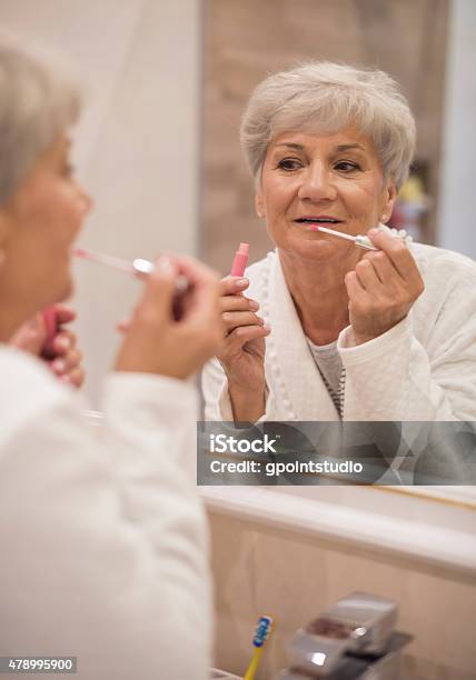 Women Are Beautiful At Every Age Stock Photo - Download Image Now - Looking, Mirror - Object, Women