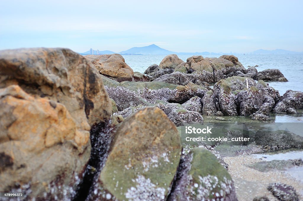 Rock bay in soft light An Rock bay in soft light . 2015 Stock Photo