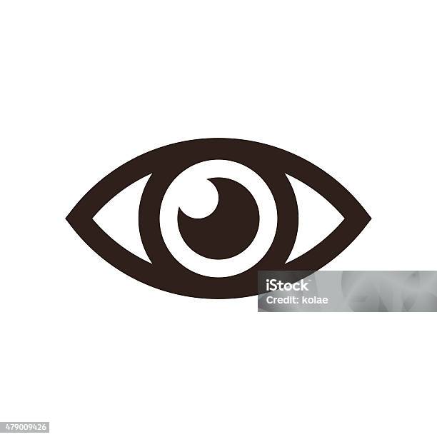 Eye Icon Stock Illustration - Download Image Now - Icon Symbol, Eye, Focus - Concept