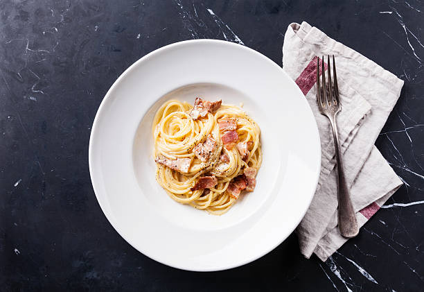 istock Pasta Carbonara with parmesan 479012442