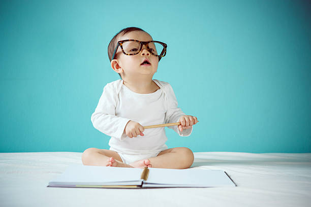 istock Little baby with Glasses 479015390