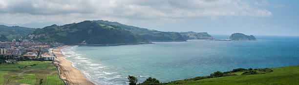 istock Zarautz aerial panoramic view 479015766