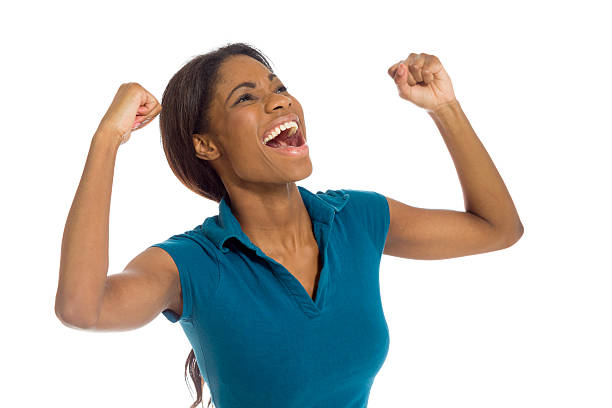 istock Model happy successful arms in the air 479019454
