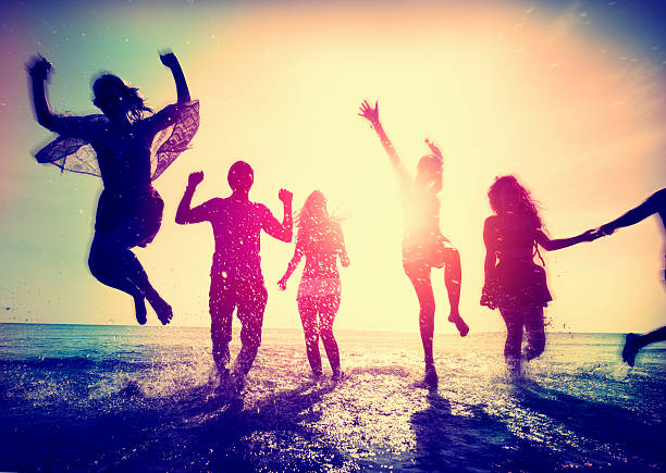 istock Diverse Beach Summer Friends Fun Running Concept 479023988