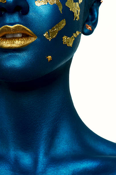 istock Beauty Female with Blue Skin 479026574