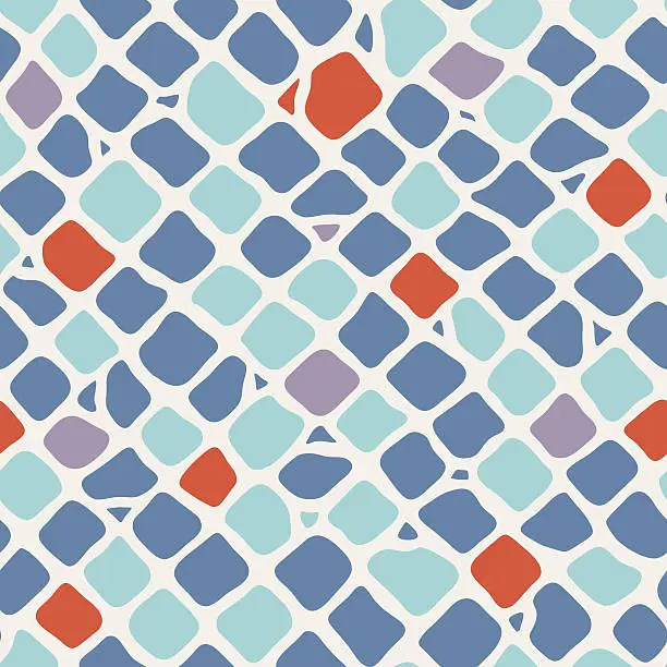 Vector illustration of Paving stones pattern