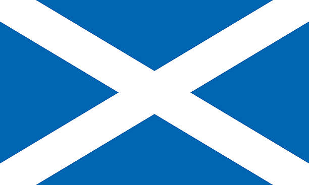 ilustraciones, imágenes clip art, dibujos animados e iconos de stock de bandera de escocia - escocia