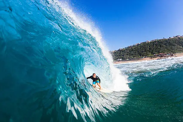 Photo of Surfing Inside Wave