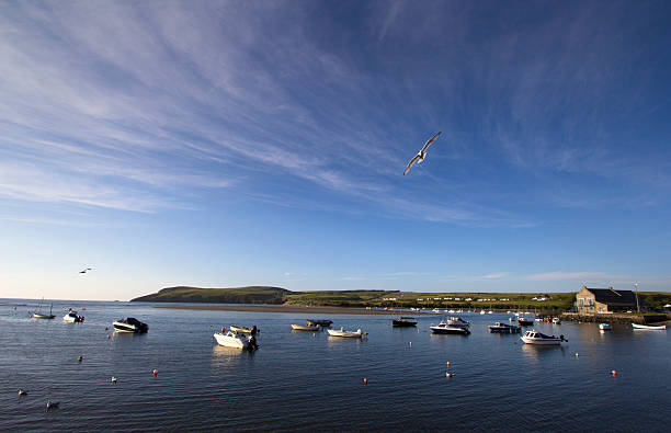 istock Coastal harbor in Wales 479033860
