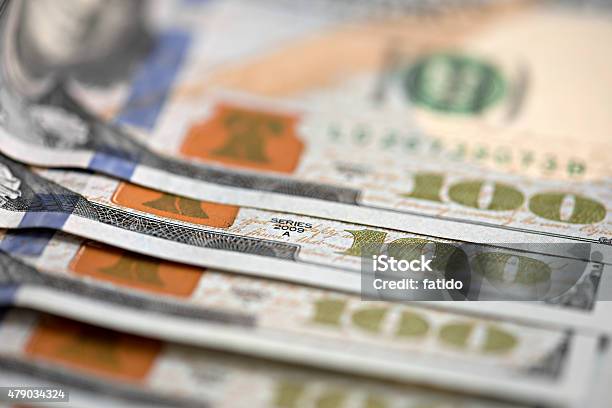 Closeup Dollar Stock Photo - Download Image Now - 2015, Close-up, Currency