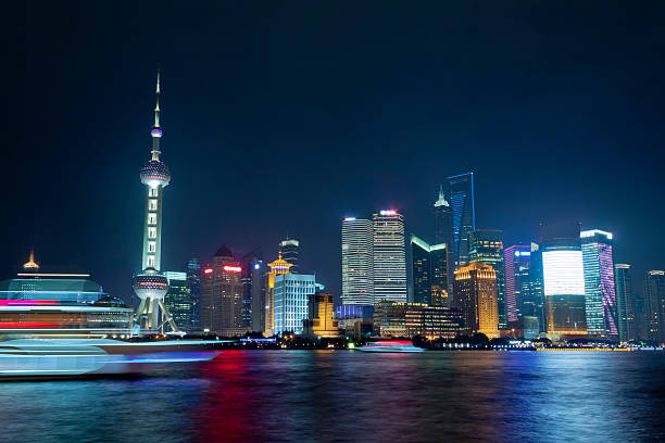 istock Beautiful Shanghai Pudong skyline at night 479036746