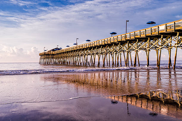 istock Fishing pier in vacation beach scene 479039804