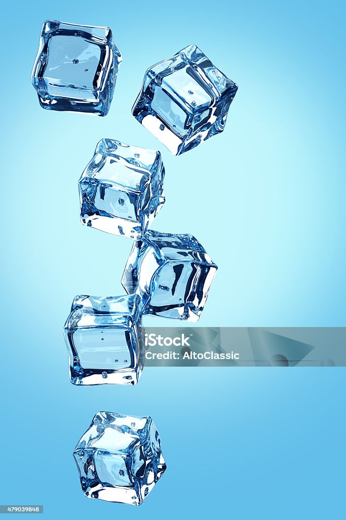 Cubos de hielo - Foto de stock de 2015 libre de derechos